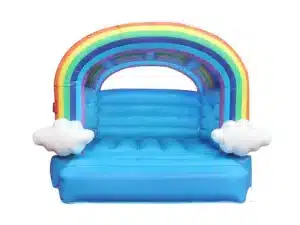 Rainbow Cloud Jumping Castle