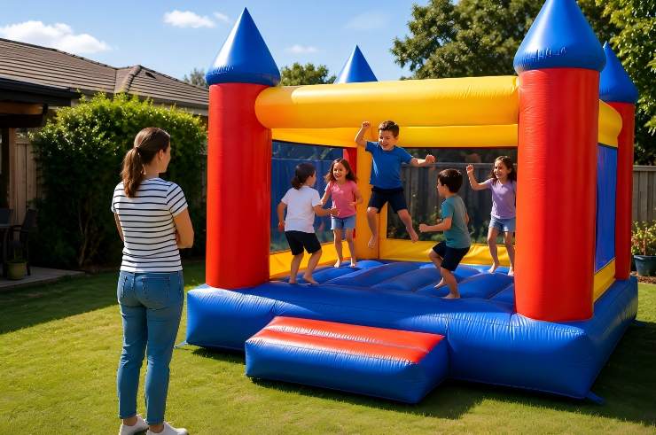 How Many Children Can Safely Use a 4m x 4m Jumping Castle?